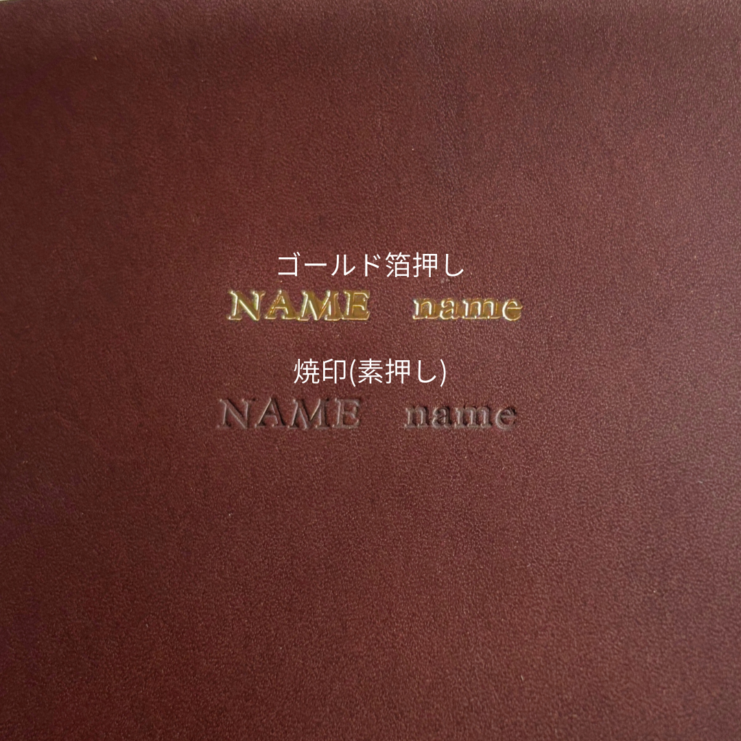 【オーダー】コードバン L字ファスナーコンパクト財布