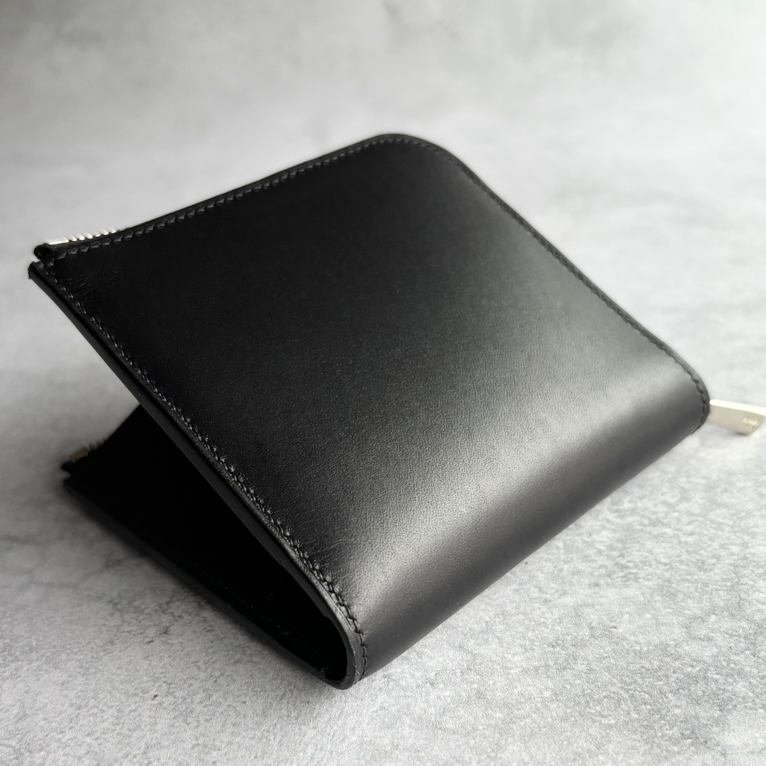 ブルガロ L字ファスナーコンパクト財布