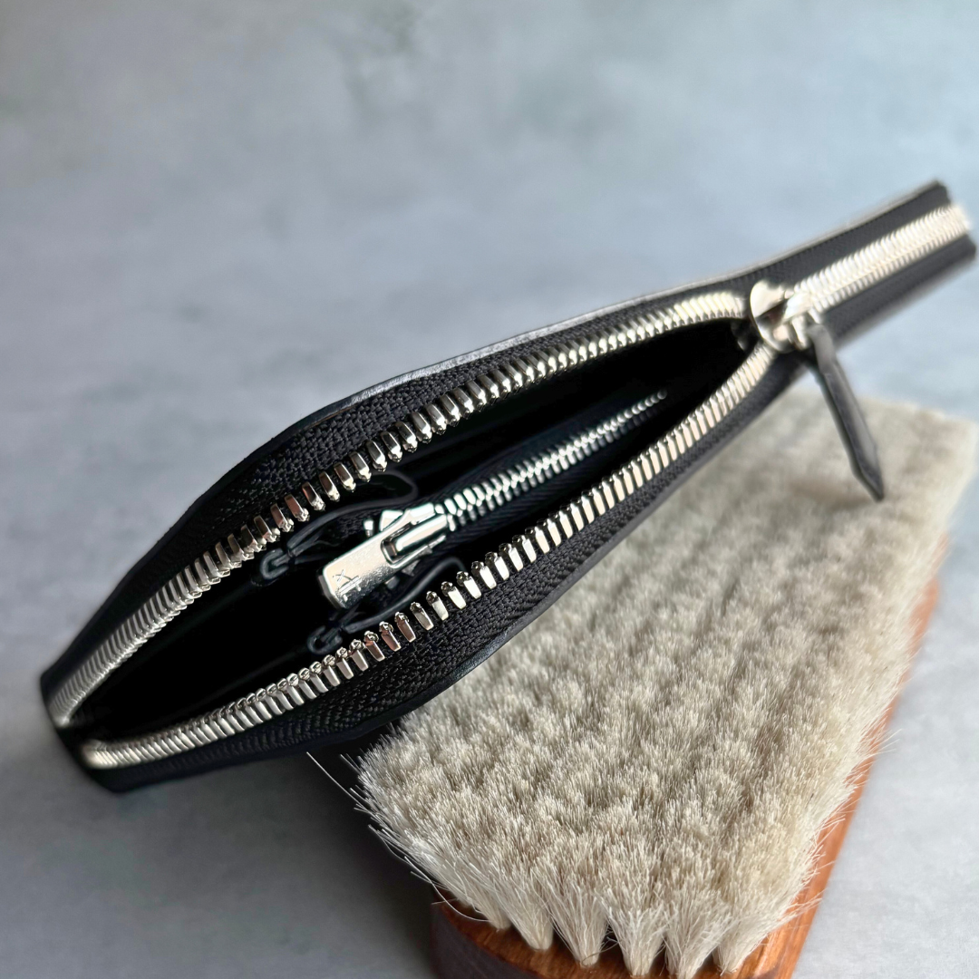 ホーウィンシェルコードバン ラウンドファスナー長財布