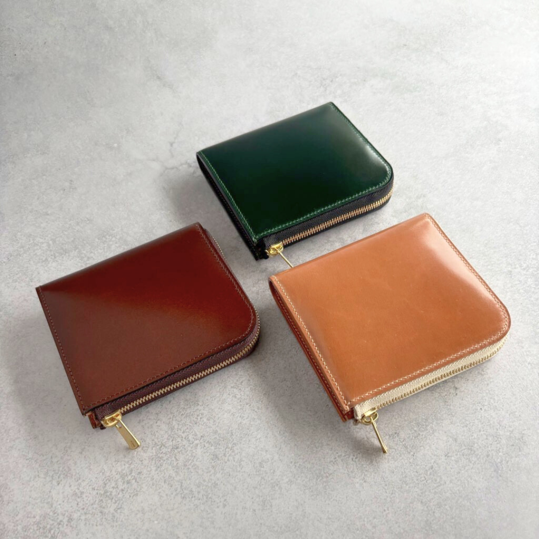 L字ファスナーコンパクト財布