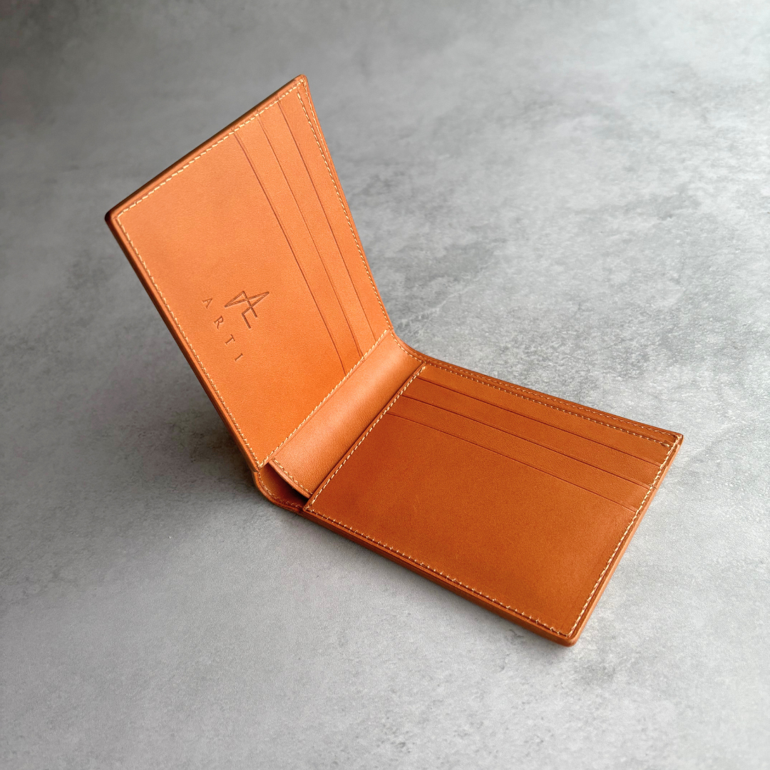 ブルガロ　二つ折り札入れ