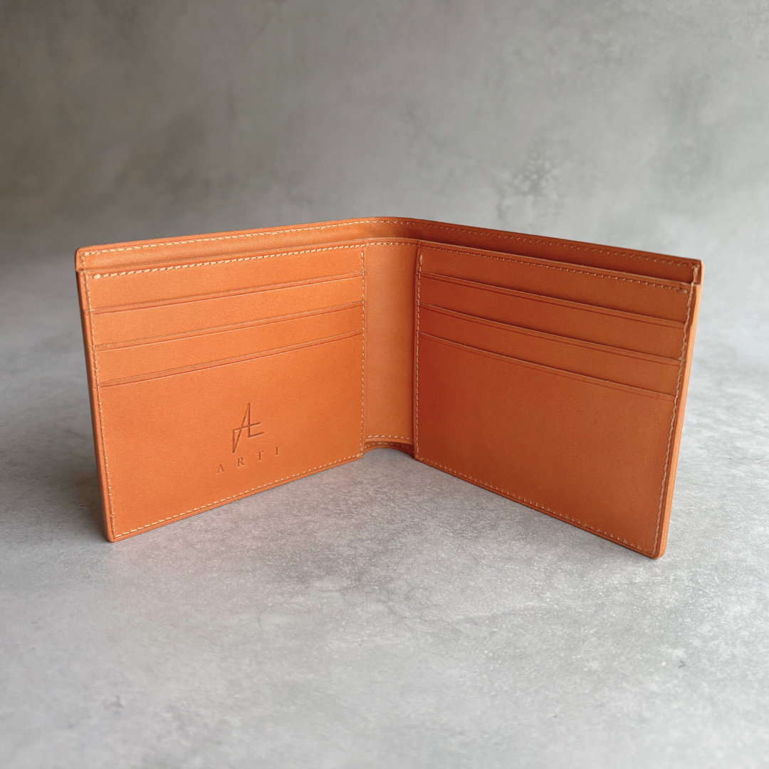 ブルガロ　二つ折り札入れ