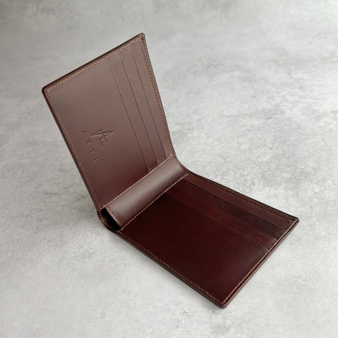 ブルガロ　二つ折り札入れ