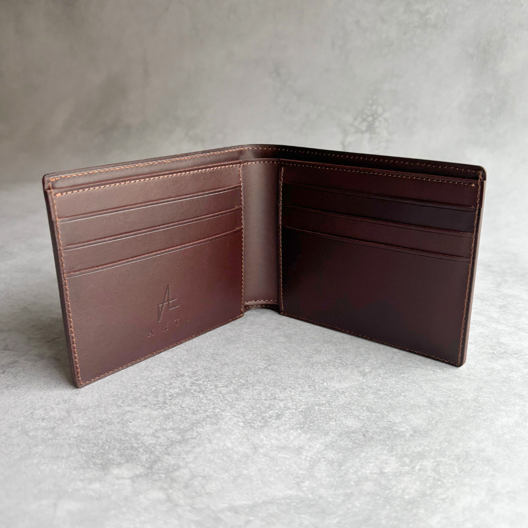 ブルガロ　二つ折り札入れ