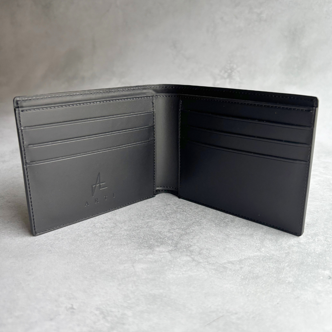 ホーウィンシェルコードバン　二つ折り札入れ