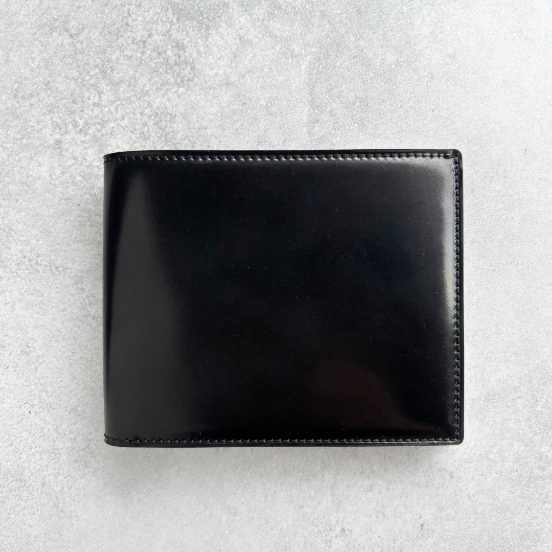 ホーウィンシェルコードバン　二つ折り札入れ