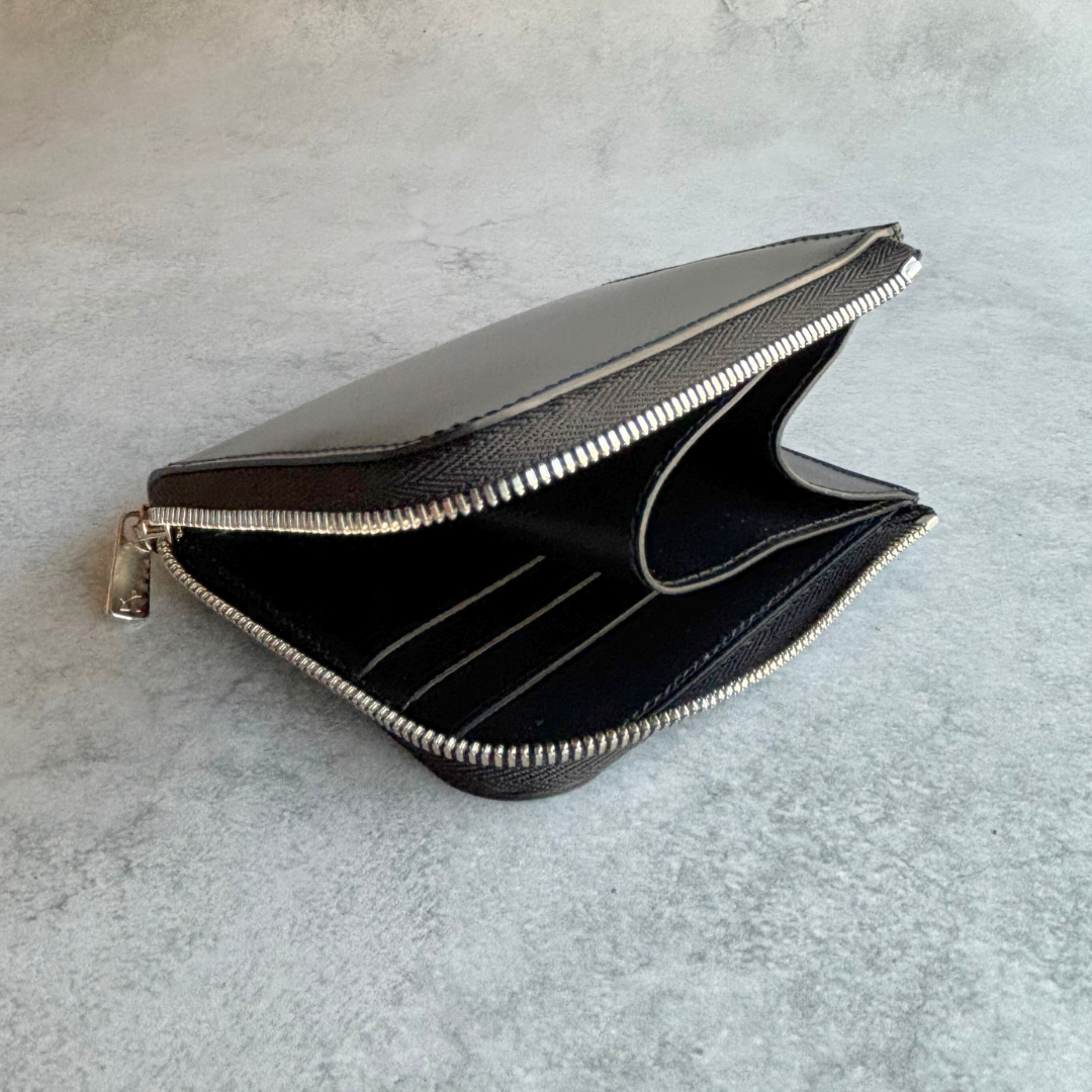 コードバン　L字ファスナーコンパクト財布