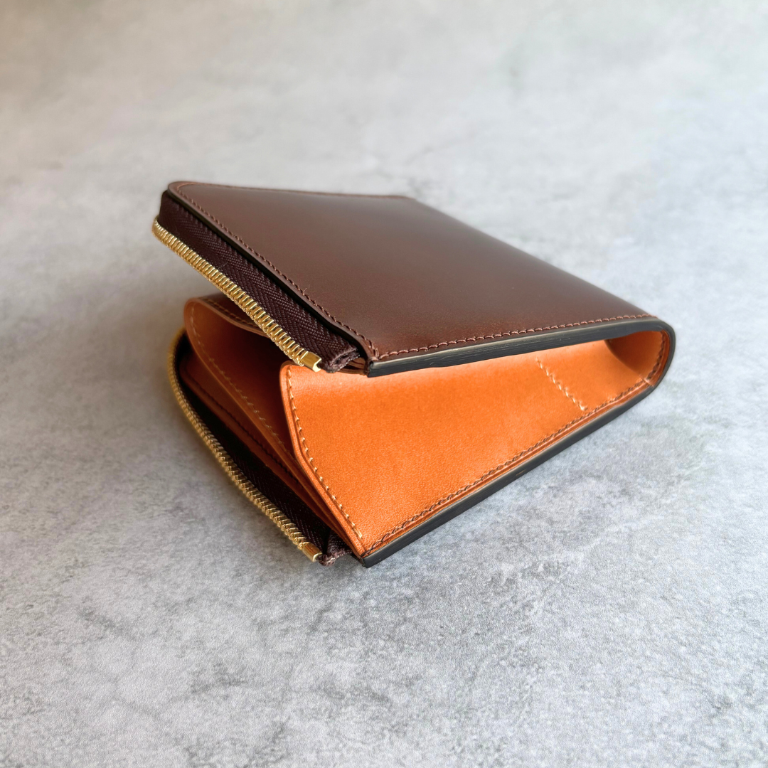 コードバン　L字ファスナーコンパクト財布