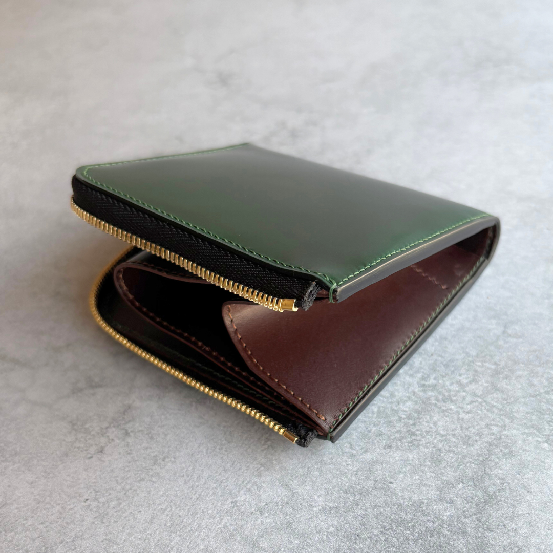 コードバン　L字ファスナーコンパクト財布