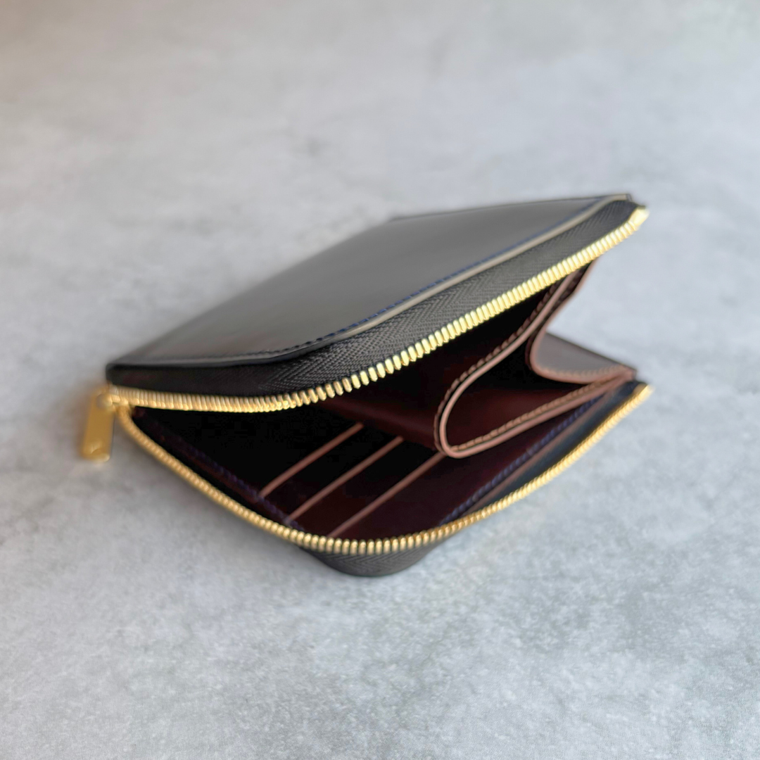 コードバン　L字ファスナーコンパクト財布