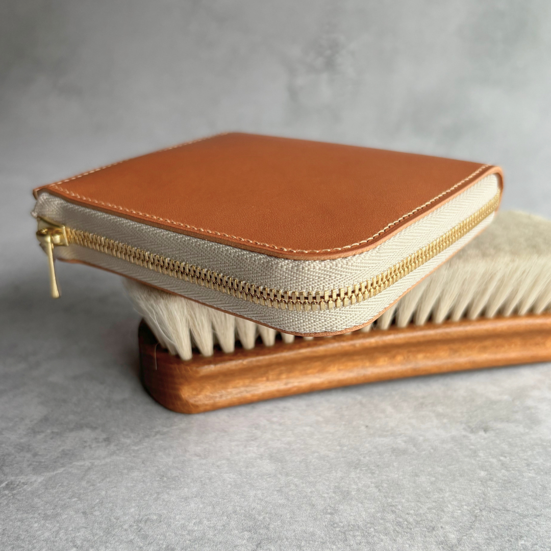 ブルガロ　L字ファスナーコンパクト財布