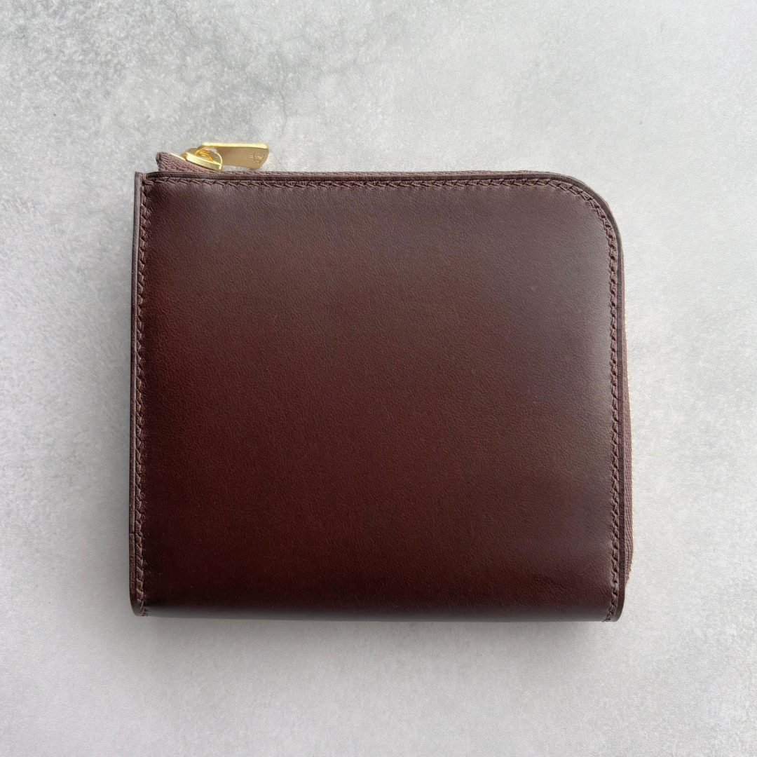 ブルガロ　L字ファスナーコンパクト財布